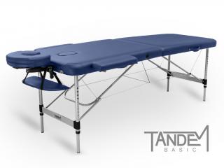 Skládací masážní stůl TANDEM Basic ALU-2  195*70 cm / 13,5 kg / 5 barev Barva: modrá