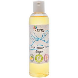 Tělový masážní olej Verana Zázvor Objem: 250 ml