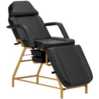 Tetovací lehátko BeautyOne 557G Black  180*63 cm | 42 kg | černá