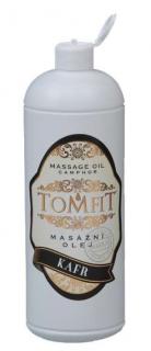 Tomfit masážní olej kafr 1000 ml
