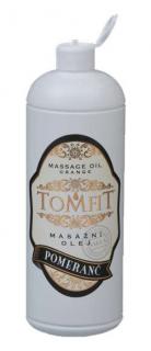 Tomfit masážní olej pomeranč 1000 ml