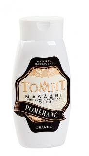 Tomfit masážní olej pomerančový 250 ml