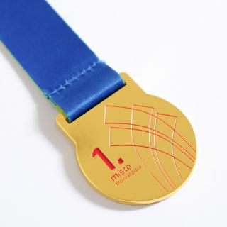 Medaile CRAFT 2020 50x57 - zlatá