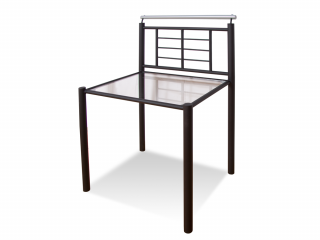 Kovový noční stolek LUNA Povrchová úprava: Základní (černá, bílá, stříbrná 9006)