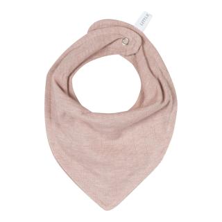 Little Dutch Bryndák Bandana bib - pure pink