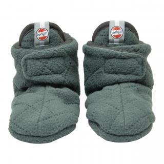 LODGER Capáčky Slipper Fleece Scandinavian Sage Velikost: 12-18 měsíců 21