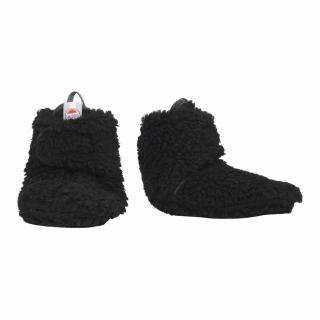 LODGER Capáčky Slipper Teddy Black Velikost: 0-3 měsíce 16