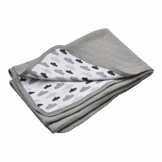 LODGER Deka Dreamer Quilt Grey Rozměr: 100 x 150 cm