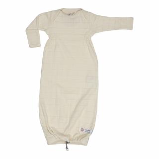 LODGER Spací pytel Hopper Newborn Solid Ivory vel. 50/62