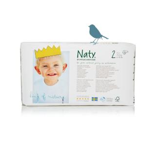 Naty Nature Babycare BIO velikost 2 jednorázové pleny 34 ks