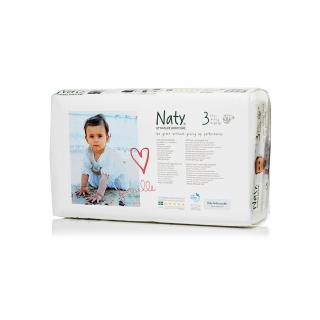 Naty Nature Babycare BIO velikost 3 jednorázové pleny 52 ks