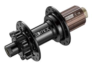Zadní náboj Bitex MTR12 disc Shimano 9-11speed Anti-Bite Osa: QR 5/135mm, Počet děr: 32