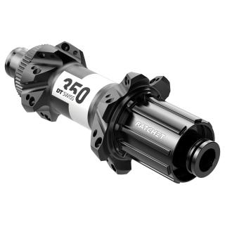 Zadní náboj DT Swiss NEW 350 Boost StraightPull Center Lock 12x148mm, 24T zubatky - ekonomická verze Počet děr: 28, Rotor (ořech): Shimano MTB…