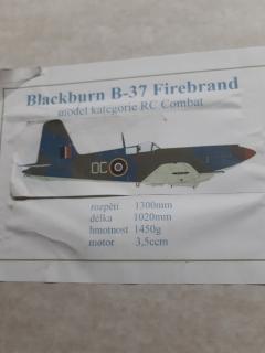 Blackburn B-37 Firebird Air Combat 1/12