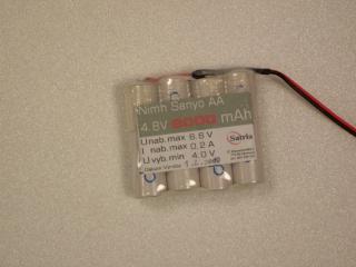 Nimh 4.8V 1.9Ah Eneloop plochý JR