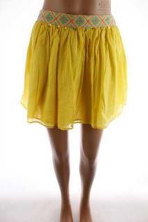 Dámská sukně letní v pase na gumu Paris - 36 (velikost 36 - second hand)