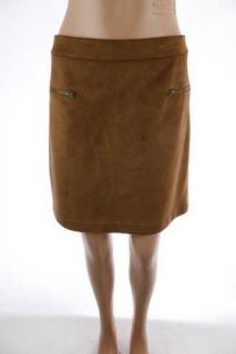 Dámská sukně, semišová - Papaya - 38 (38)