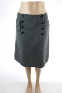 Dámská sukně, vlněná - H &amp; M - 38 (38)