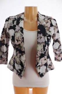 Dámské jarní sáčko s květovaným vzorem New Look | velikost 34 | secondhand (secondhand - velikost 34)