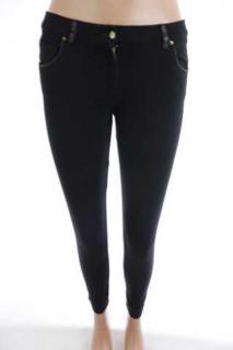 Dámské kalhoty 3/4 délky elastické Zara - 34 (velikost 34 - second hand)