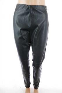 Dámské kalhoty, přední díl koženka - G!na - 44 (44)