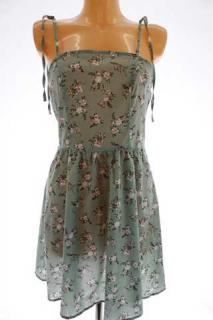 Dámské šaty, letní, kolová sukně - Shein - 36 (velikost 36 - second hand)