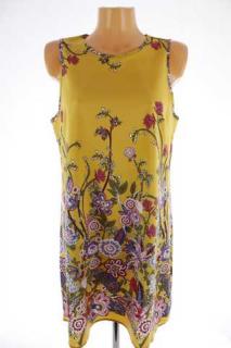 Dámské šaty, letní s bordúrou - Shein - 44 (velikost 44 - second hand)