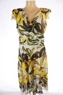 Dámské šaty, letní, sukně kolová - Rema - 40 (40)