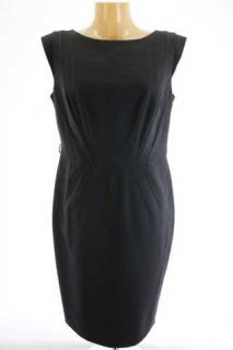 Dámské šaty vypasované Marks &amp; Spencer - 42 (velikost 42 - second hand)