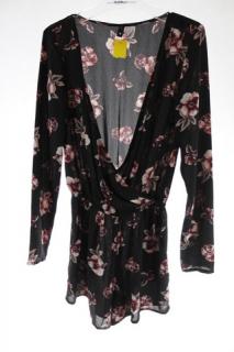DÁMSKÝ OVERAL, KRAŤASY - H &amp; M - 36 (36)
