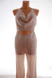 Dámský overal plisovaný Prettylittlething - 38 - nový s visačkou (velikost 38 - outlet)