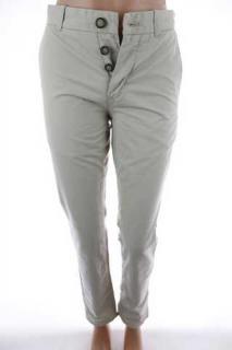 Pánské kalhoty, letní, plátěné - Slim fit - Next - S (S)