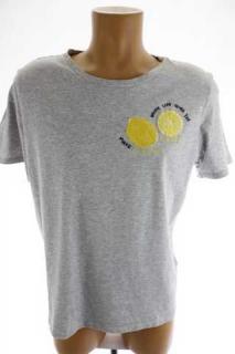 Pánské tričko s výšivkou H &amp; M - L (velikost L - second hand)