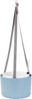 Žardina samozavlažovací Berberis se závěsem - šedomodrá + bílá 26 cm