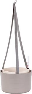 Žardina samozavlažovací Berberis se závěsem - taupe + slonová kost 30 cm