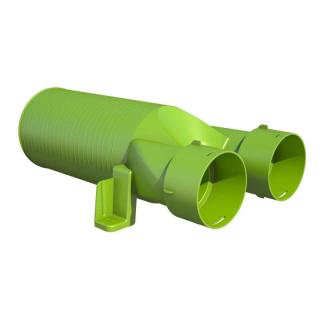 Brilon Octopus AE34c přechodka 2×75/63-180° na vyústku DN125