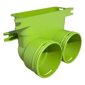 Brilon Octopus AE45sc – 2x AE34c přechodka DN50/140-90° na 2x DN75/63
