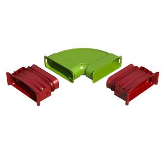 Brilon Octopus AE45sc koleno horizontální DN50x140-90° včetně těsnicích manžet