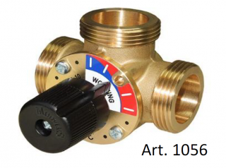 BRW MIX třícestný ventil DN 32 (5/4 ) kvs 16