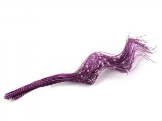 Curly ting 60 cm s perličkou tmavě fialový