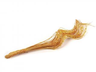 Curly ting 60 cm s perličkou žlutý