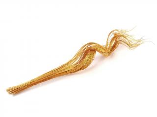 Curly ting 60 cm žlutý