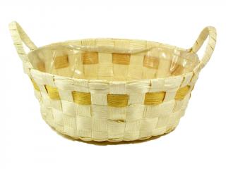 Obal na květináč 15 cm kulatý s uchy smetanový