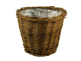 Obal proutěný ø 21 cm kulatý s uchy naturální