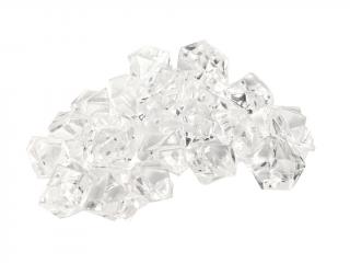 Ozdoba ledové krystaly cca 56 ks 150 g