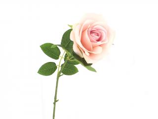 Růže látková 45 cm růžová