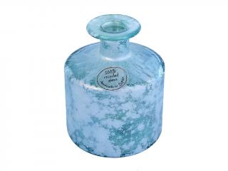 Váza skleněná 11 cm modrá