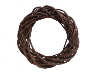 Věnec proutěný 20 cm proplétaný naturální