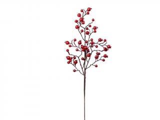 Větvička červené  bobule 70 cm
