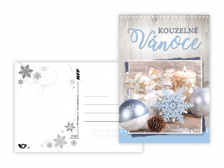 Pohlednice vánoční 162 A Kouzelné Vánoce